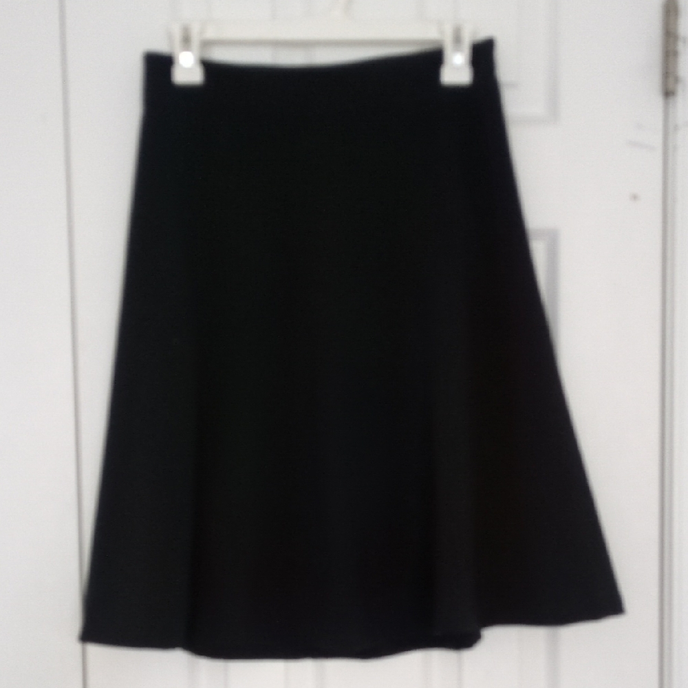 Covington Classic Black A-Line Skirt